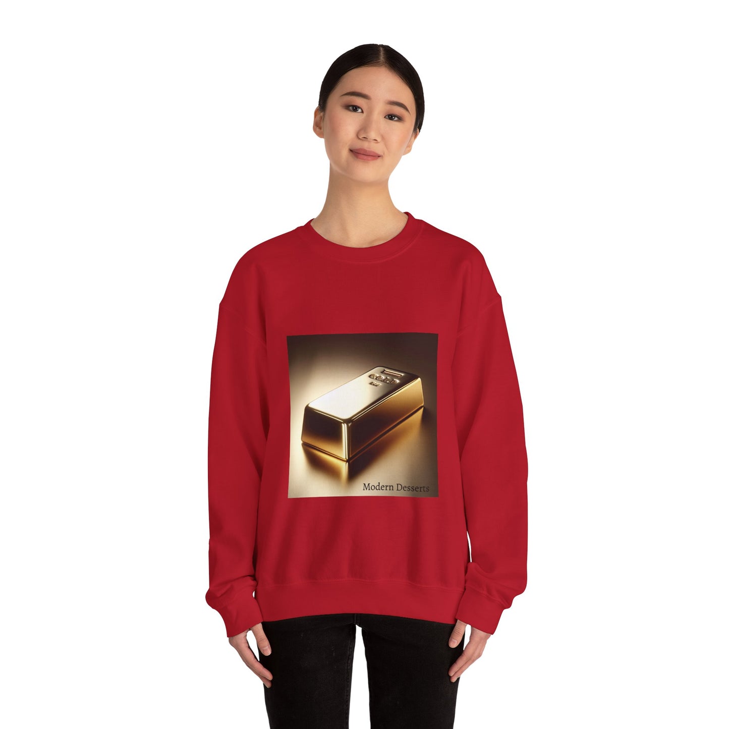 Gold Bar Crewneck Sweatshirt