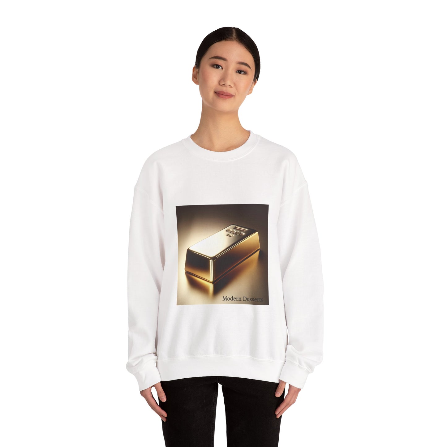 Gold Bar Crewneck Sweatshirt