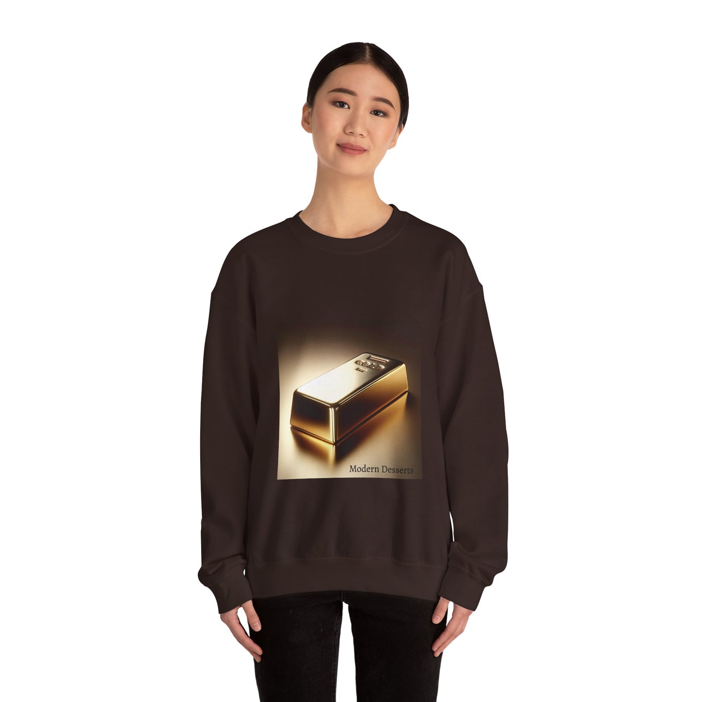 Gold Bar Crewneck Sweatshirt