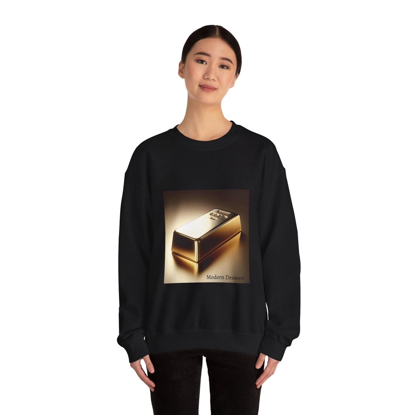 Gold Bar Crewneck Sweatshirt