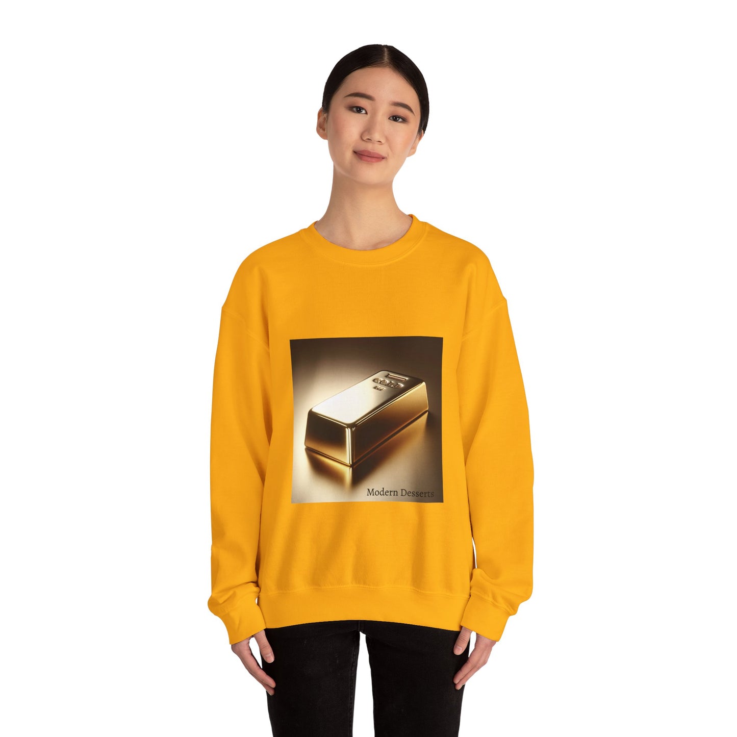 Gold Bar Crewneck Sweatshirt