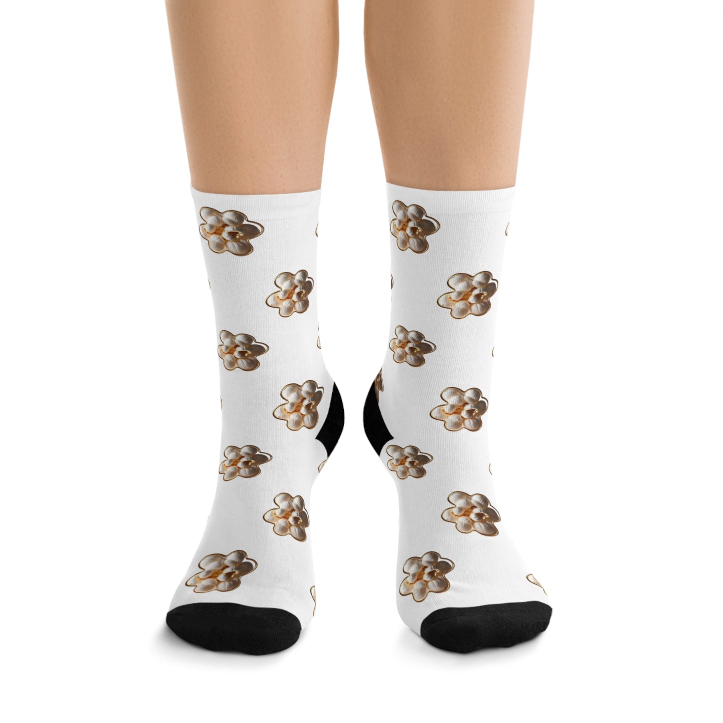 Eco-Friendly Flower Pattern Socks - Sustainable Fashion for Everyday Wear